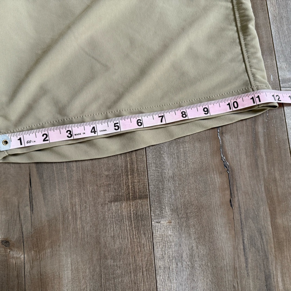 Under Armour Performance Golf Shorts Khaki Men 40 Gummy Waistband Heatgear Loose - Picture 11 of 12